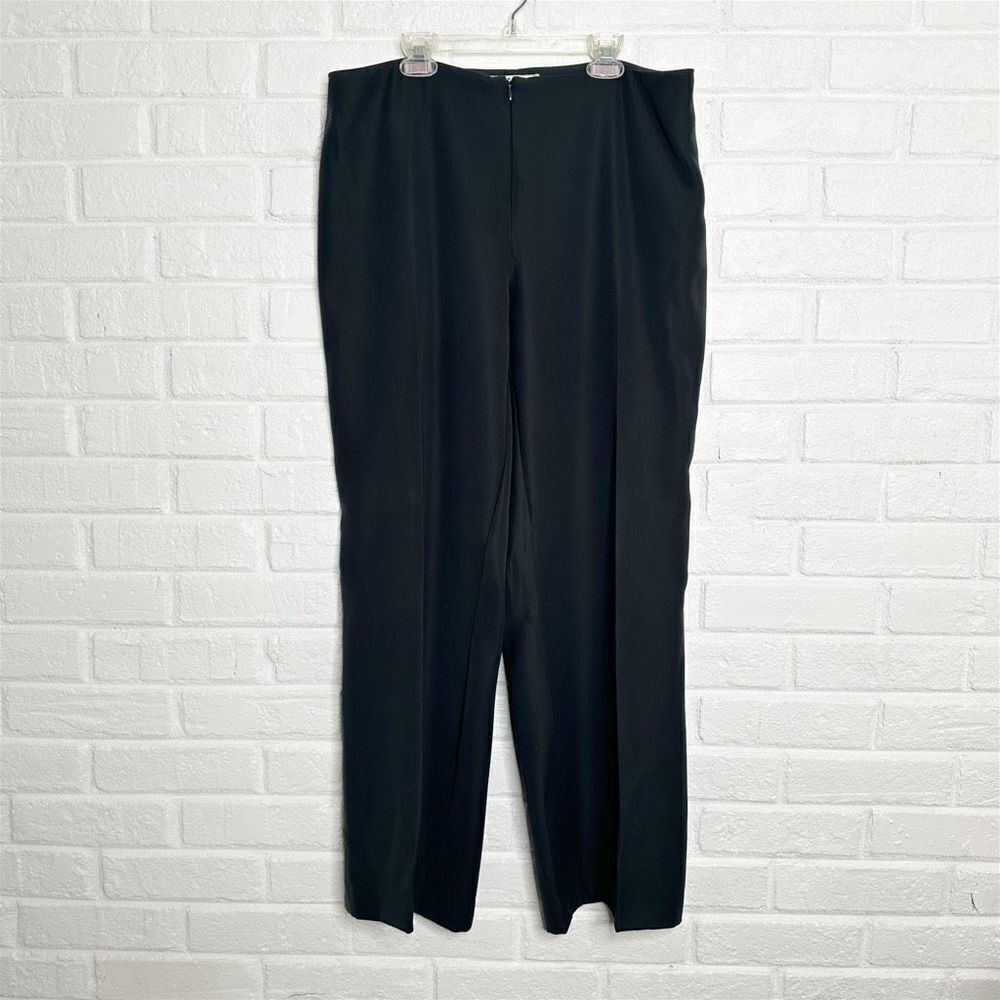 Joseph Ribkoff Gray Trouser Pants Zipโ Front sizeโ14